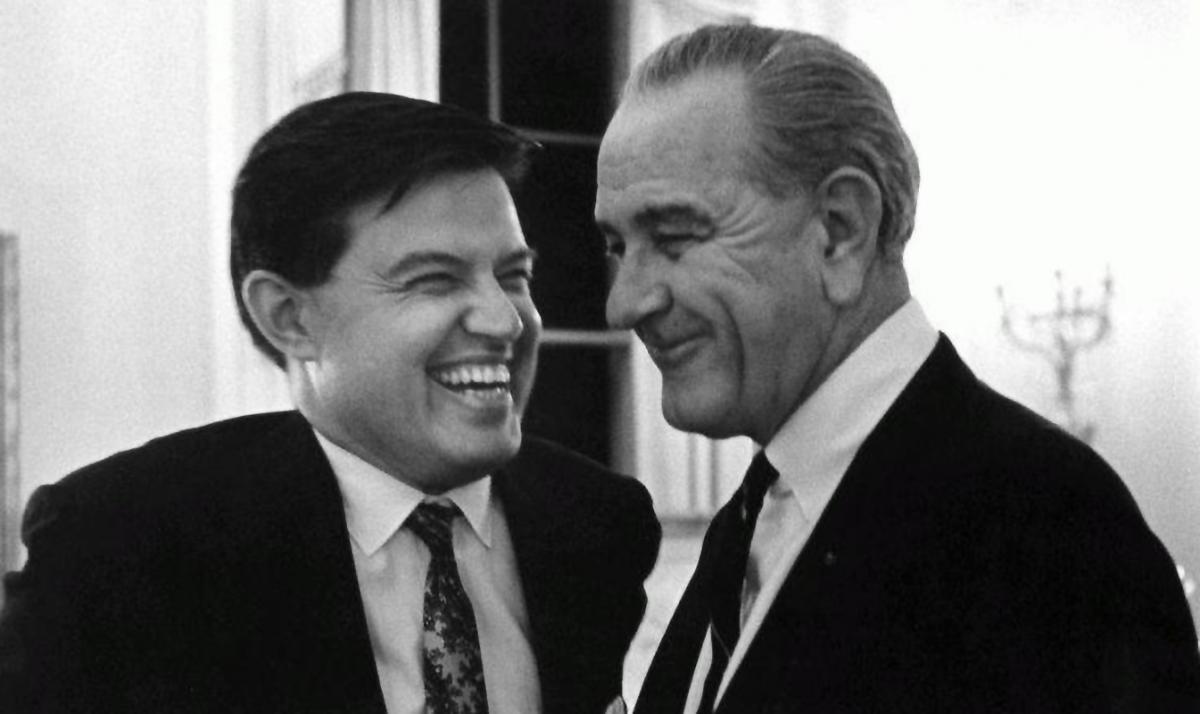 Senator Frank Church & President Johnson